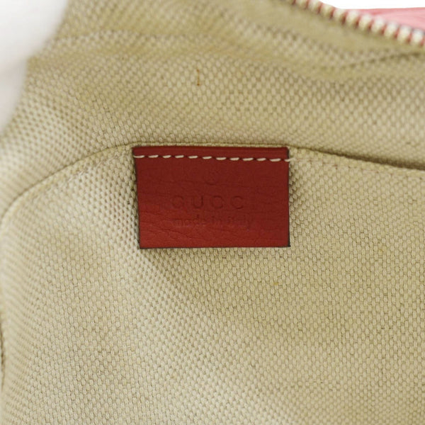 GUCCI Soho Disco Camera Leather Crossbody Bag Red 308364