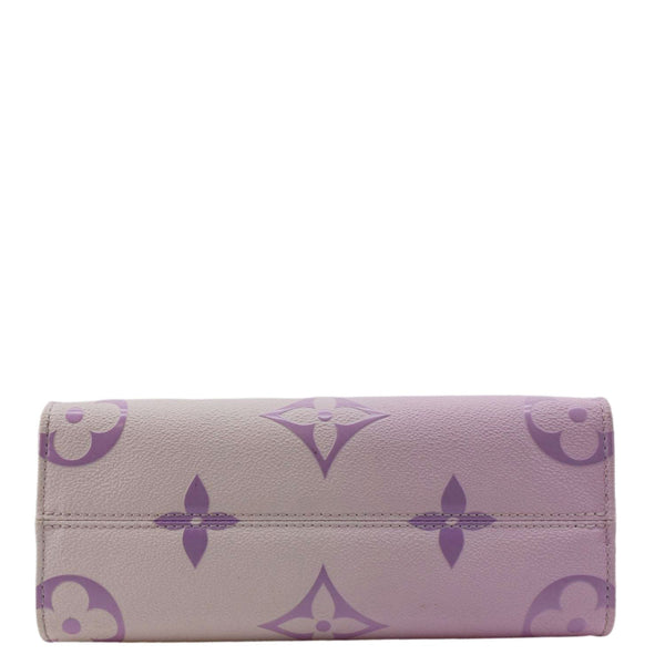 LOUIS VUITTON Onthego PM Monogram Giant Canvas Tote Bag Sunrise Pastel