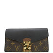 LOUIS VUITTON Wallet Brown Bag front view