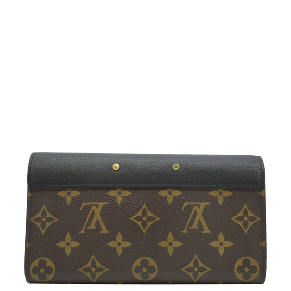 LOUIS VUITTON Wallet Brown Bag back view