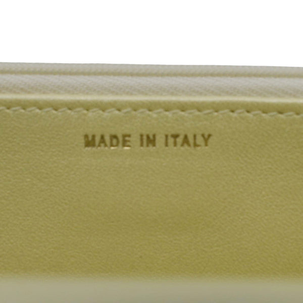 CHANEL WOC Quilted Leather Crossbody Bag Light Green