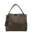 LOUIS VUITTON Graceful PM Damier Ebene Shoulder Bag Brown