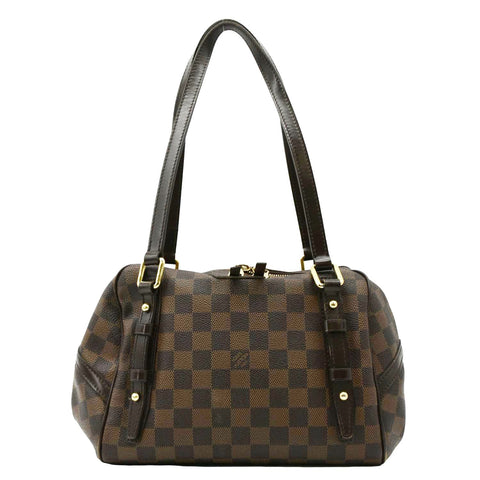 LOUIS VUITTON Rivington PM Damier Ebene Shoulder Bag Brown