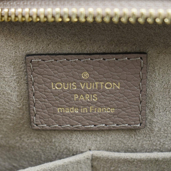 LOUIS VUITTON Very Zipped Python Leather Tote Shoulder Bag Beige