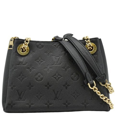 LOUIS VUITTON Surene BB  Empreinte Leather Shoulder Bag Black