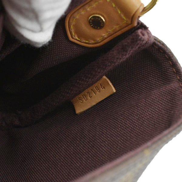 LOUIS VUITTON Favorite PM Monogram Canvas Shoulder Bag Brown
