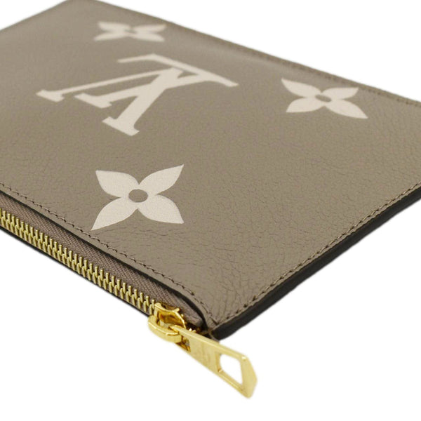 LOUIS VUITTON NeoNoe Bicolor Monogram Empreinte Pouch Cream