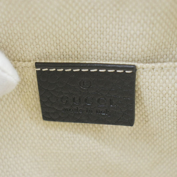 GUCCI  Soho Disco Leather Crossbody Bag Black 308364