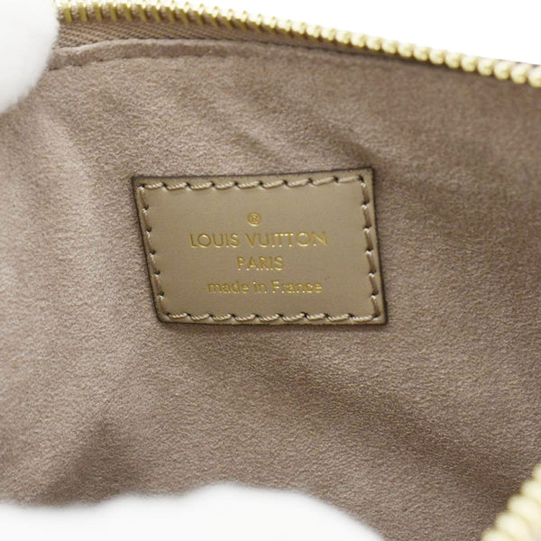 LOUIS VUITTON NeoNoe Bicolor Monogram Empreinte Pouch Cream