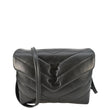 YVES SAINT LAURENT Loulou Toy Quilted Leather Crossbody Bag Black