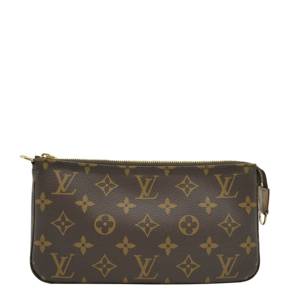 LOUIS VUITTON Pochette Monogram Canvas Accessoires Pouch Brown