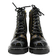 LOUIS VUITTON Star Trail Monogram Canvas Ankle Boot Black 38.5