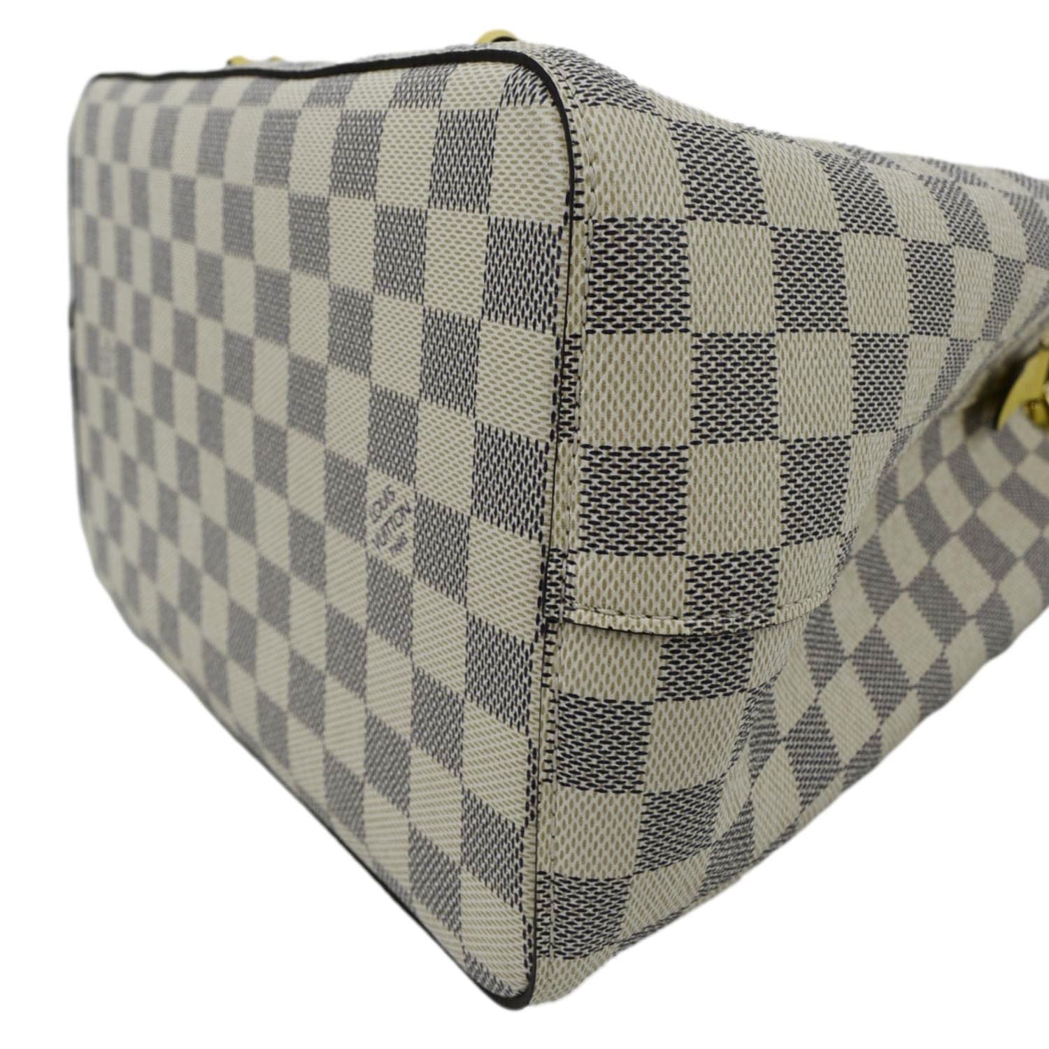 LOUIS VUITTON Neonoe MM Damier Azur Shoulder Bag Pineapple