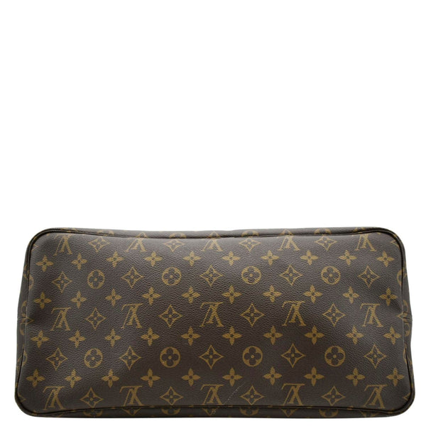 LOUIS VUITTON Neverfull GM Monogram Canvas Shoulder Bag Fuchsia