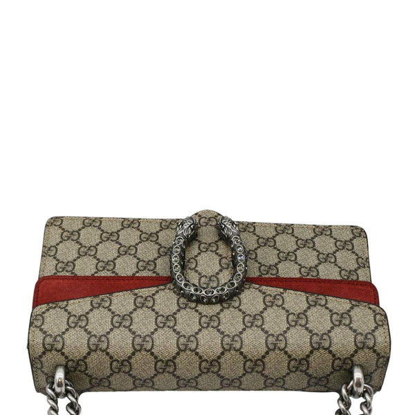 GUCCI Dionysus Small Shoulder Bag Beige  upper look