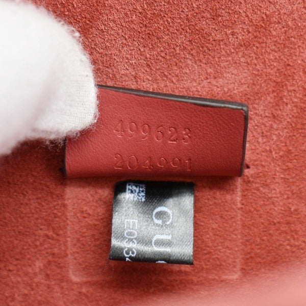 GUCCI Dionysus Small Rectangular GG Supreme Canvas Shoulder Bag Beige 499623