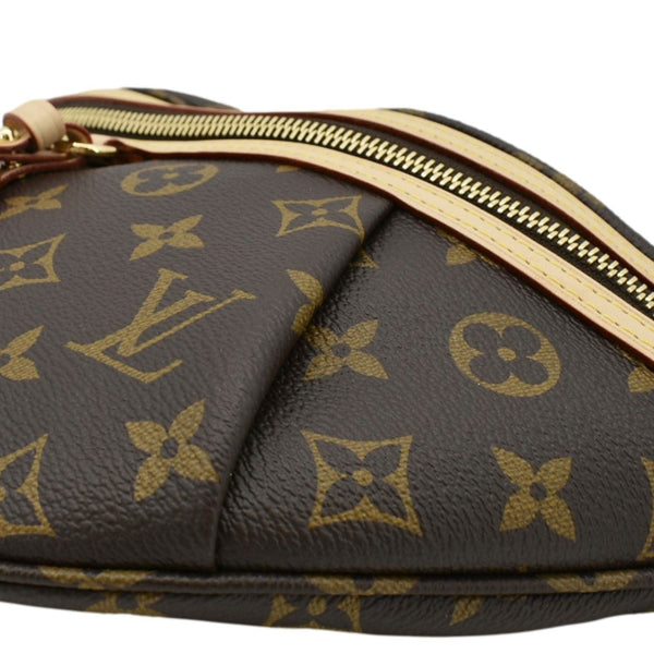 LOUIS VUITTON High Rise Monogram Canvas Bumbag Brown