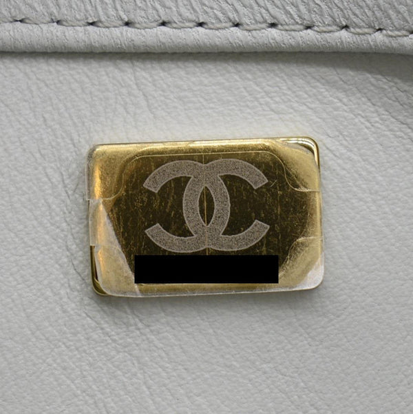 CHANEL Sweet Camellia Flap Adjustable Chain WOC Quilted Leather Crossbody Bag Light Blue