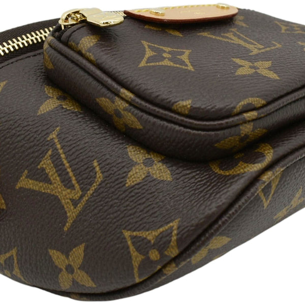 LOUIS VUITTON Mini Monogram Canvas Bumbag Brown