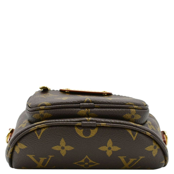 LOUIS VUITTON Mini Monogram Canvas Bumbag Brown