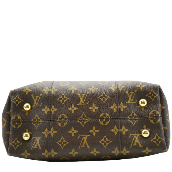 LOUIS VUITTON Melie Monogram Canvas Hobo Bag Brown