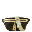 LOUIS VUITTON High Rise Bumbag Brown front side