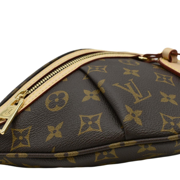 LOUIS VUITTON High Rise Monogram Canvas Bumbag Brown