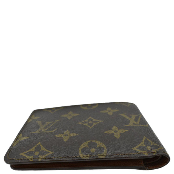 LOUIS VUITTON Monogram Canvas Multiple Mens Wallet Brown