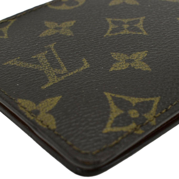 LOUIS VUITTON Monogram Canvas Multiple Mens Wallet Brown