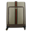 GUCCI Ophidia Trolley GG Supreme Canvas Travel Bag Beige 728305