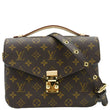 LOUIS VUITTON Metis Pochette Monogram Canvas Crossbody Bag Brown