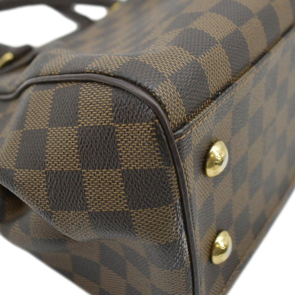 LOUIS VUITTON Trevi PM Damier Ebene Satchel Shoulder Bag Brown