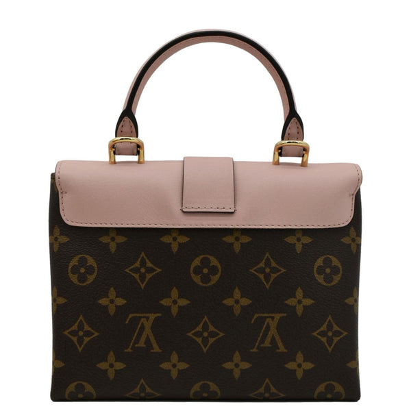 LOUIS VUITTON Locky BB Monogram Canvas Crossbody Bag Rose Poudré