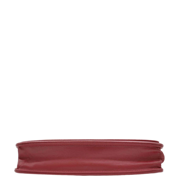 CHANEL Timeless WOC Caviar Leather Wallet on Chain Shoulder Bag Red