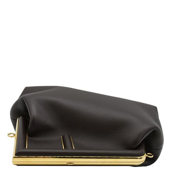 FENDI First Medium Leather Shoulder Bag Dark Brown