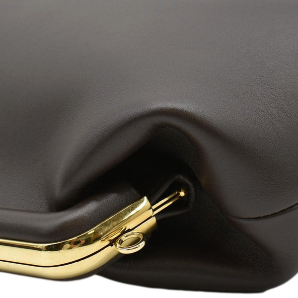 FENDI First Medium Leather Shoulder Bag Black