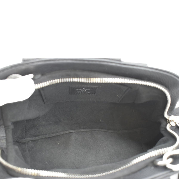 LOUIS VUITTON Scala Mini Mahina Perforated  Leather Pouch Black