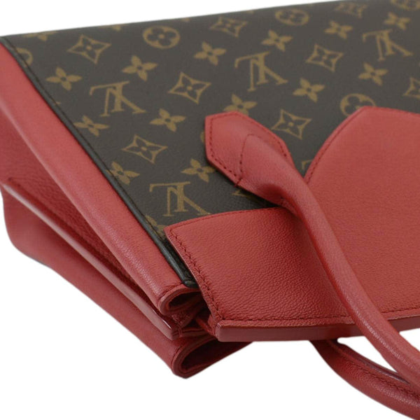 LOUIS VUITTON Florine Monogram Canvas Shoulder Bag Red