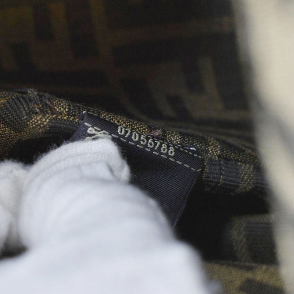 FENDI First Medium Leather Shoulder Bag Dark Brown