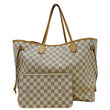 LOUIS VUITTON Neverfull GM Damier Azur front look