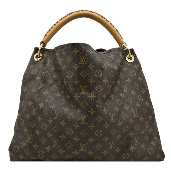 LOUIS VUITTON Artsy GM Monogram Canvas Hobo Bag Brown