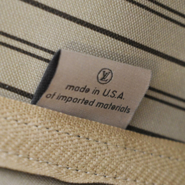 LOUIS VUITTON Neverfull MM Monogram Canvas Tote Bag Brown