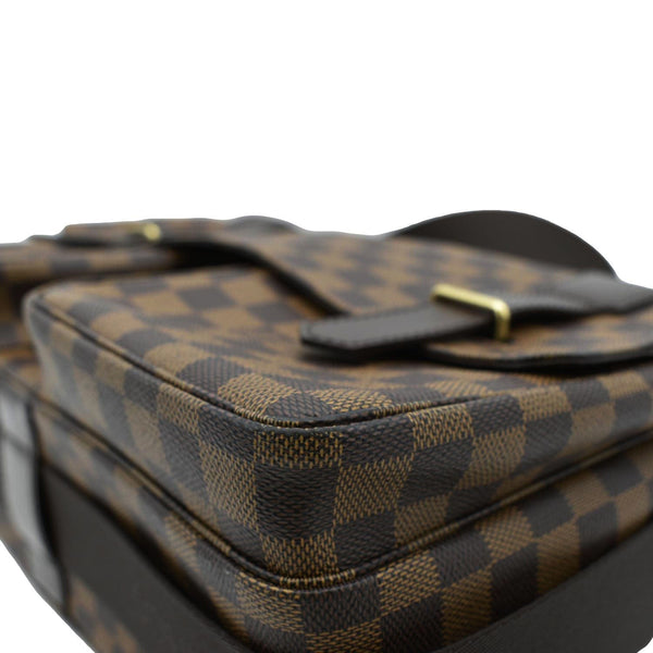 LOUIS VUITTON Broadway Damier Ebene Messenger Bag Brown