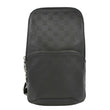 LOUIS VUITTON Avenue Sling Damier Infini Backpack Bag Black