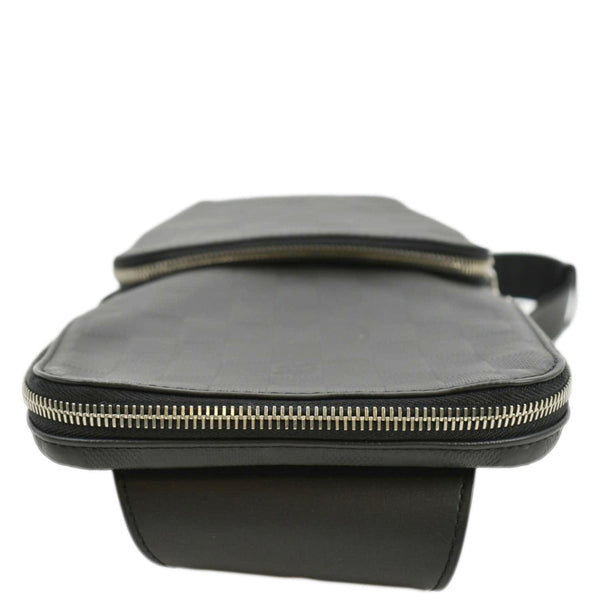 LOUIS VUITTON Avenue Sling Damier Infini Backpack Bag Black