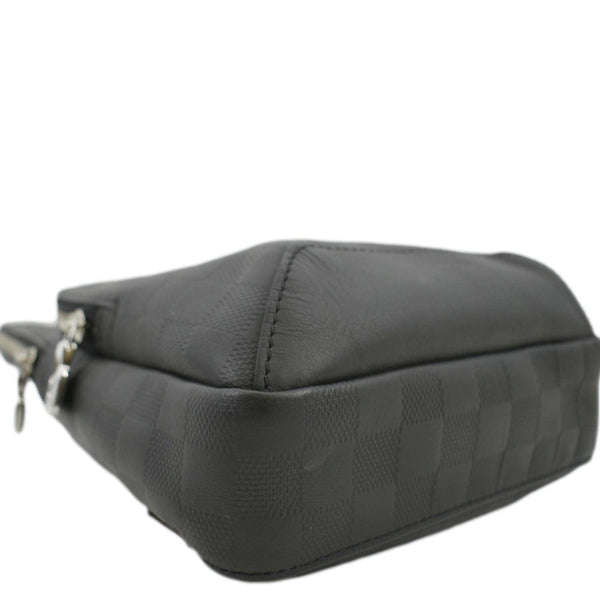 LOUIS VUITTON Avenue Sling Damier Infini Backpack Bag Black