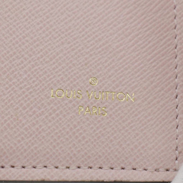 LOUIS VUITTON Zoe Monogram Leather Wallet Rose Ballerine