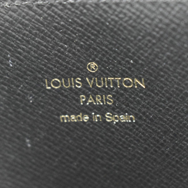 LOUIS VUITTON Slim Purse Monogram Reverse Canvas Wallet Brown