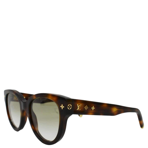 LOUIS VUITTON My Monogram Z1527W Acetate Frames Round Sunglasses Brown