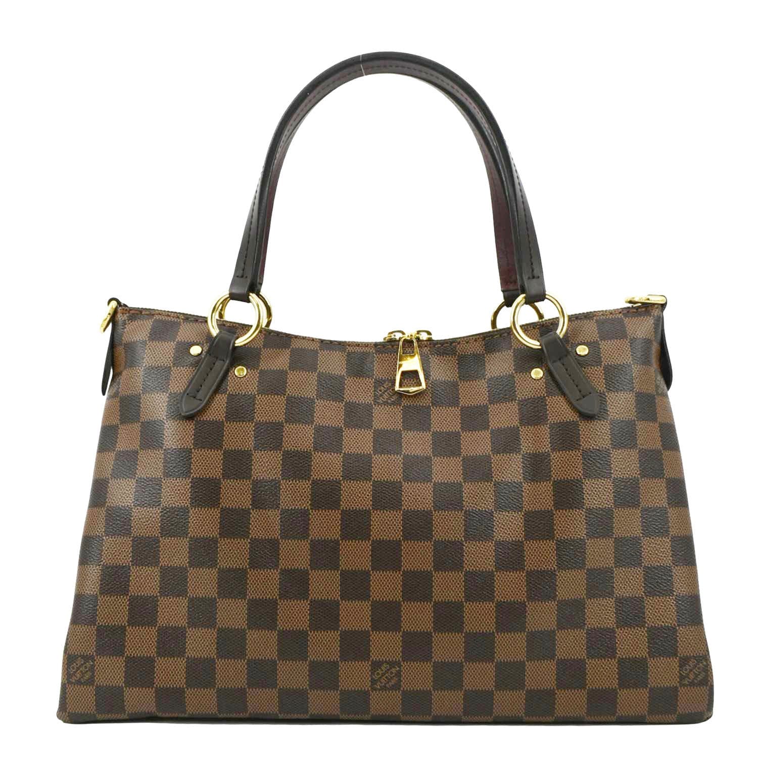 LOUIS VUITTON Lymington Damier Ebene Shoulder Bag Brown